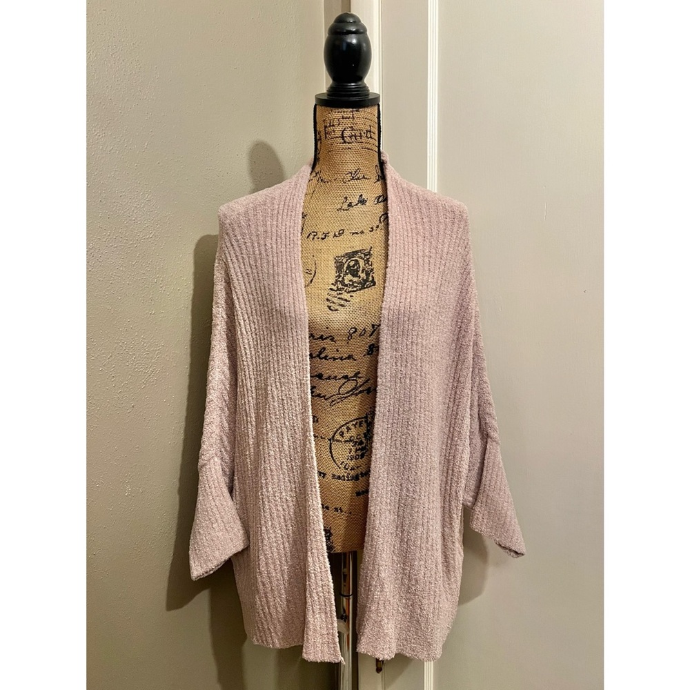 Barefoot Dreams Ribbed Shrug Cardi